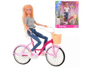 lutka defa na biciklu 