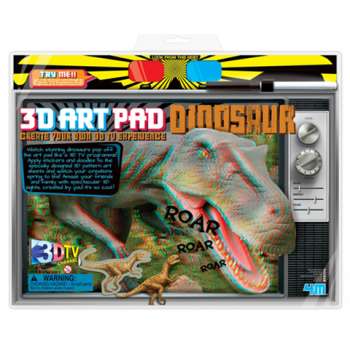napravi 3d art dinosaurus