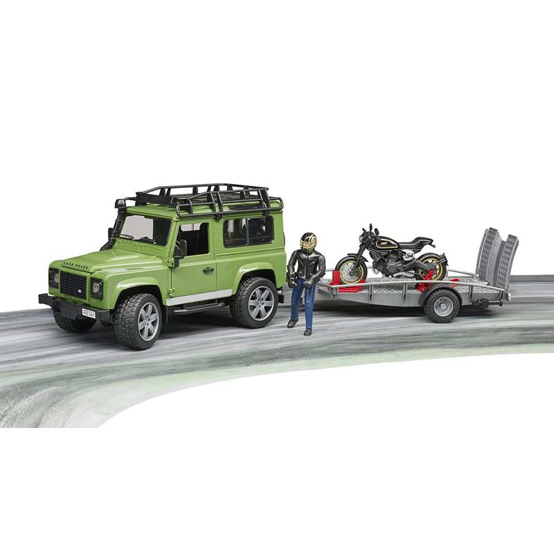 jeep sa prikolicom land rover