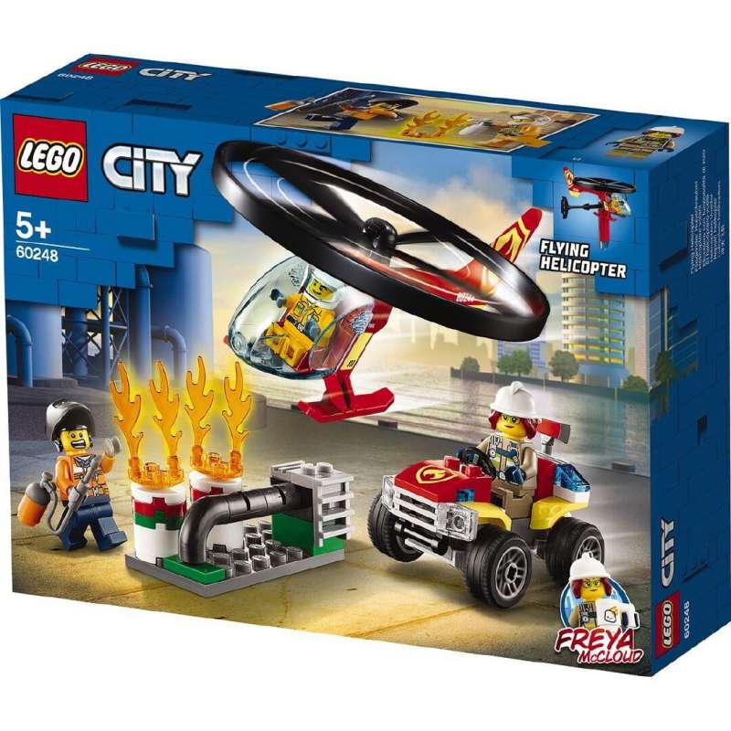 vatrogasni helikopter na djelu